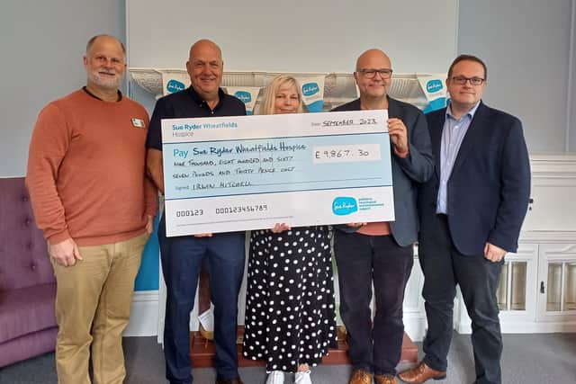 Irwin Mitchell recover more than £9,000 for Sue Ryder Wheatfields Hospice after the death of a 90-year-old man who spent his final days there.