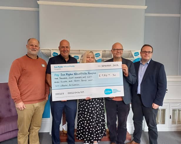 Irwin Mitchell recover more than £9,000 for Sue Ryder Wheatfields Hospice after the death of a 90-year-old man who spent his final days there.