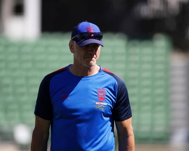 England coach Brian McDermott. Picture by Anita Reca/SWpix.com.
