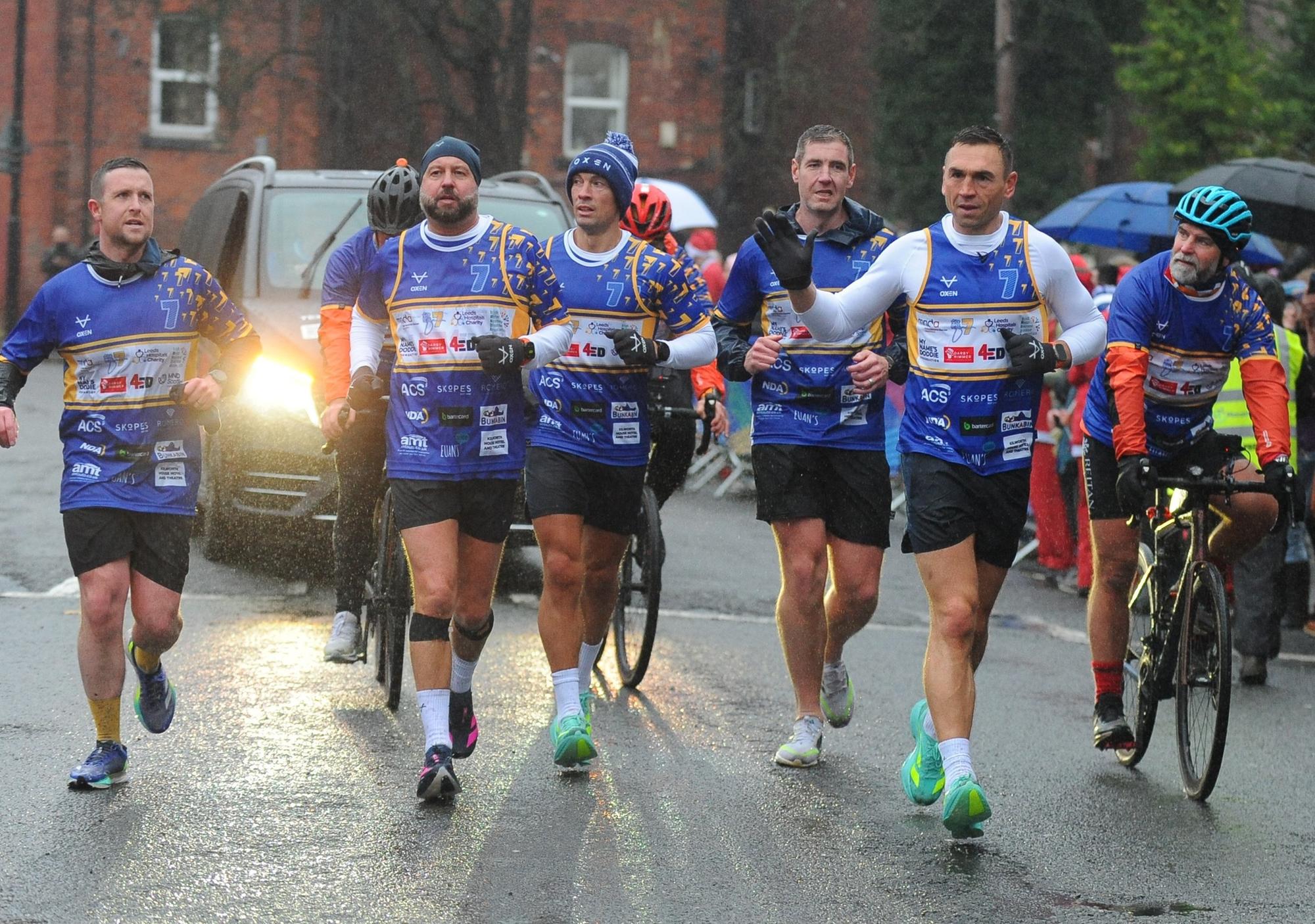 Where to cheer on Sir Kevin Sinfield in Leeds as his final 7 in 7 ...