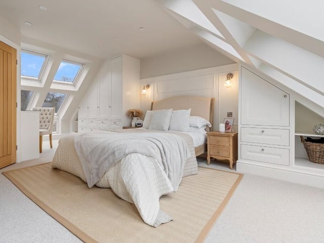 The property has four well-proportioned bedrooms, including a generous principal suite with its own en suite.
