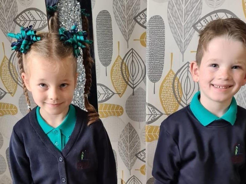 Cherie Reynolds, said: "Faith and Robson starting year 1."