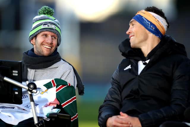 Rob Burrow MBE and Kevin Sinfield OBE are set to take part in the Rob Burrow Leeds Marathon this year, which will return for 2024 (Photo by George Wood/Getty Images)