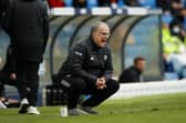 SLIDING DOORS MOMENT: Andrea Radrizzani has revealed that Marcelo Bielsa, above, called for a massive Leeds United change after the ninth-placed finish of the 2020-21 Premier League season which concluded with a 3-1 win at home to West Brom, above. Photo by Lynne Cameron - Pool/Getty Images.