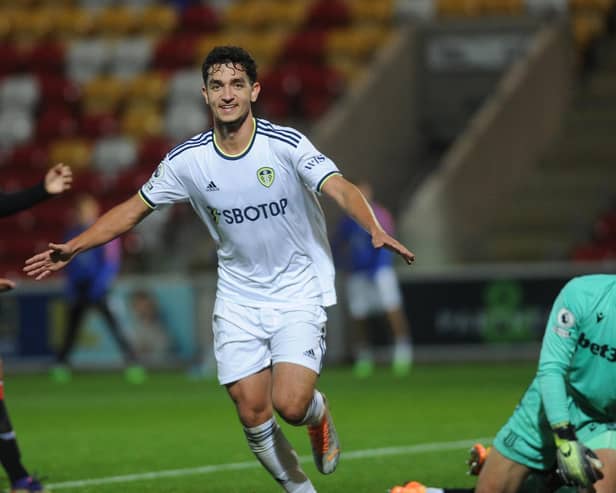 Sonny Perkins could play a starring role for Leeds' Under-21s during the end-of-season play-offs. (Pic: Steve Riding)