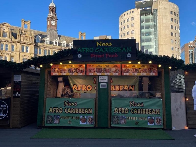 Also located in City Square, this stall serves hot Afro-Caribbean food.
