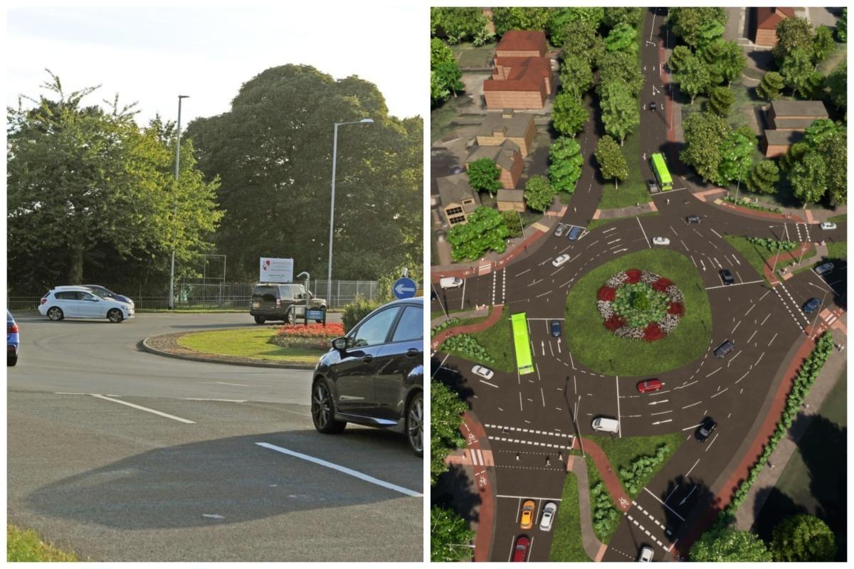 Final stage of road closures at Lawnswood roundabout in Leeds - everything you need to know
