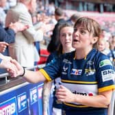 Rhinos captain Hanna Butcher in the Royal Box after the Wembley loss to St Helens. Leeds hope tio avenge that on Saturday in a Super League semi-final. Picture by Allan McKenzie/SWpix.com.