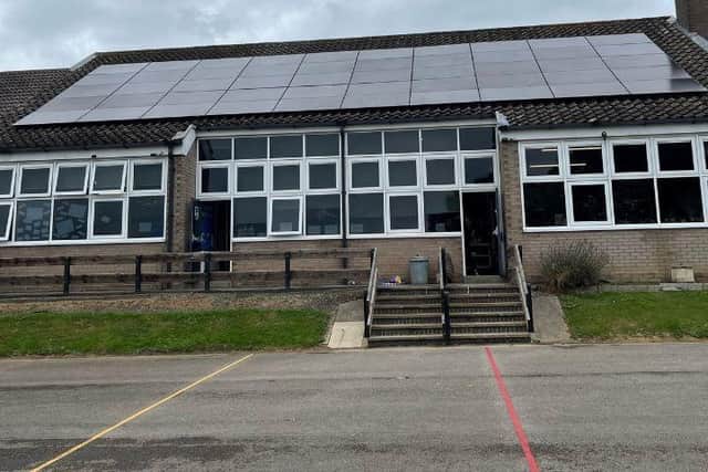 Crayke C of E Primary School had solar installed during the school holidays ready for the new year