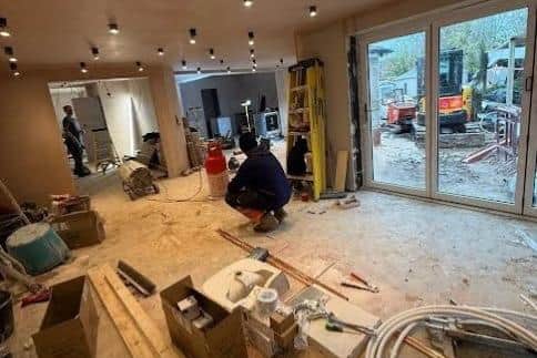 Businesses gave their time, tools and equipment to make the house perfect for Joel's homecoming.