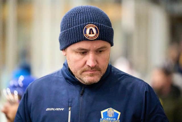 MORE PLEASE: Ryan Aldridge hopes Leeds Knights' NIHL National title triumph is the first of many successes for the team. Picture: Oliver Portamento.
