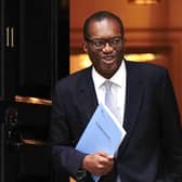Chancellor of the Exchequer Kwasi Kwarteng leaves 11 Downing Street to make his way to the Treasury Department to deliver his mini-budget. (Photo: PA Wire/Aaron Chown)