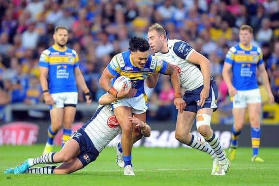 Zane Tetevano has hit form after his latest ban, our fans' Jury reckon. Picture by John Rushworth/SWpix.com.