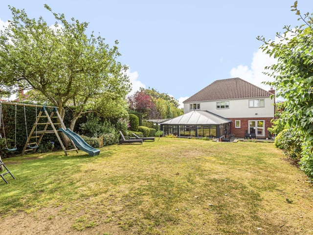 This desirable four bedroom family home in Cookridge is on the market for £825,000.