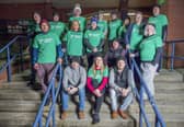 Members of Yorkshire Building Society and FareShare's senior leadership teams took part in CEO Sleepout in Leeds