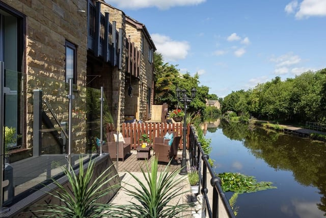This unique canalside property is one not to miss if you are looking for a memorable stay by the Leeds-Liverpool Canal.