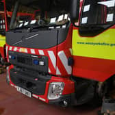 An eight year old girl is in a critical condition in hospital with life-threatening injures after a car fire. 