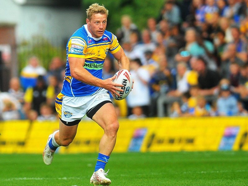 24 starts, nine tries, 17 goals. Rhinos’ fans’ player of the year, made the most metres and tackle busts in Super League and scored nine tries; an outstanding season 9