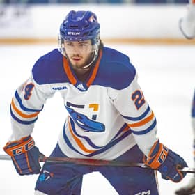 LEARNING CURVE: Cullen McLean believes his four years at the Ontario Tech Ridgeback was ideal preparation in turning pro for the 2025-26 season. Picture courtesy of Ontario Tech Ridgebacks.