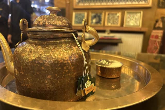 Our reviewer finished their meal with a pot of cardamon and mint tea for two (Photo by National World)v