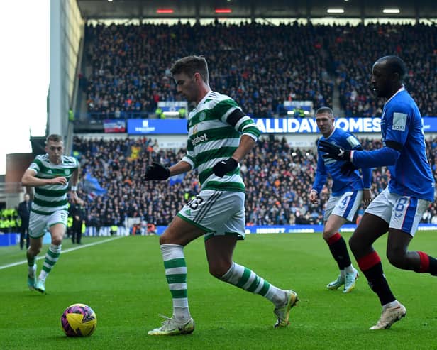 GLASGOW PAIR - Leeds United have eyed Celtic's Matt O'Riley and Rangers' Glen Kamara in this transfer window, but the latter feels far more likely. Pic: Getty