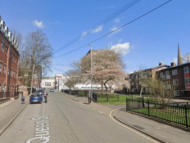 The average house sold for £64,000, with three houses sold over the past five years.