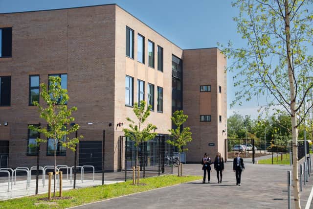 Guiseley School, located on Fieldhead Road, Guiseley, has been reaffirmed as a Good school by Ofsted.
