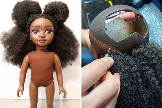 Akila Dolls in 2020 - which makes diverse and disability baby dolls. Picture: PA Wire
