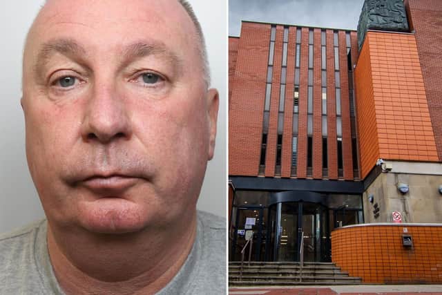 Rapist Stephen Scholes, pictured, was among those jailed at Leeds Crown Court this week.