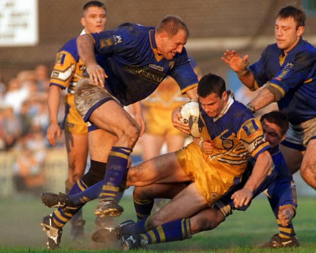 Morley was sent-off five times for Leeds: at Bradford Bulls (lost 54-8) and Warrington Wolves (lost 36-12) in 1996; a 24-23 win at Sheffield Eagles in 1998 when the 12-men hit back from 23-4 down; in the second minute of a 28-12 home defeat by to St Helens in 1999 and the same year at Halifax when Rhinos lost 21-20.
