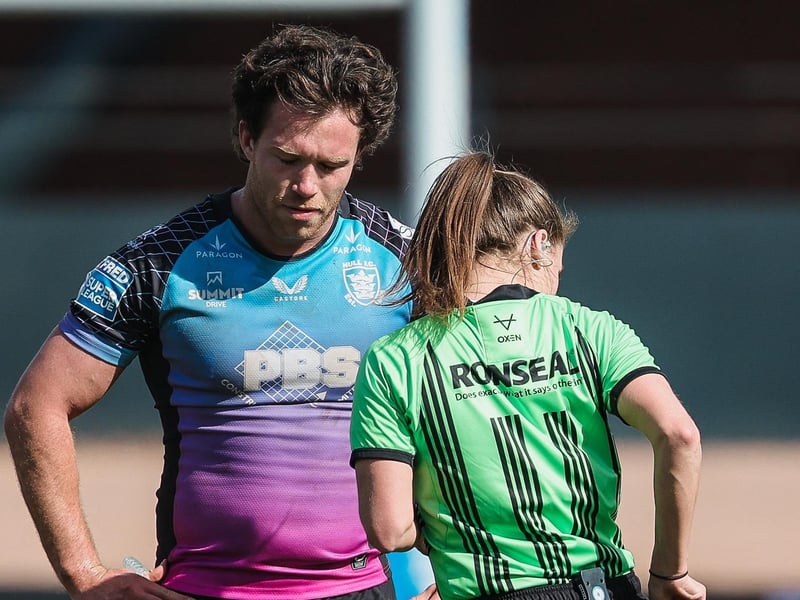 Grade F dangerous throw/lift, 35 penalty points, total points 37, six-match ban and fine.