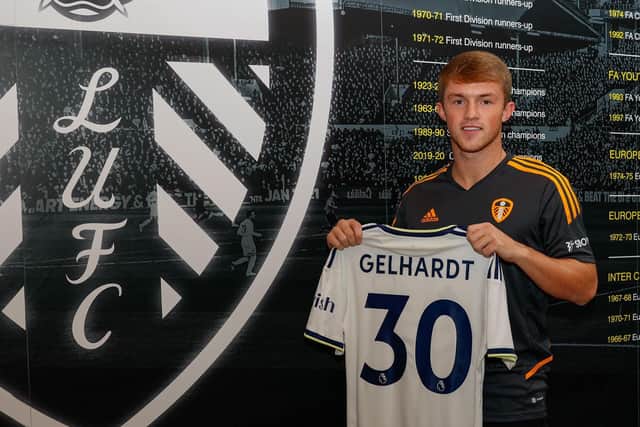 HARD EARNED - Joe Gelhardt endured a difficult start, physically, when he arrived at Leeds United but has earned a place in the first team squad and a five-year contract.