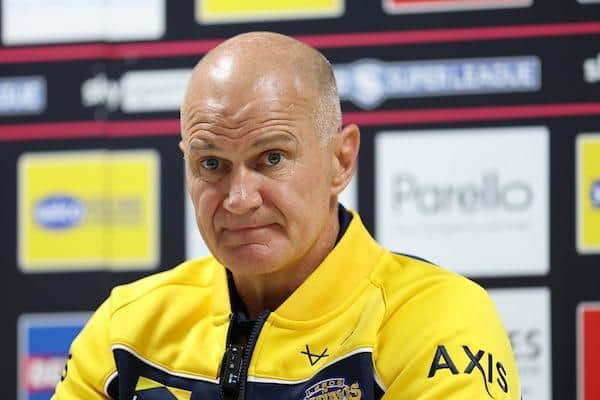 Leeds Rhinos coach Brad Arthur. Picture by John Clifton/SWpix.com.