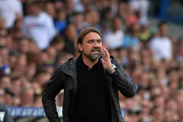 Leeds United v Sheffield Wednesday.
United's Daniel Farke.
2nd September 2023
Picture Jonathan Gawthorpe