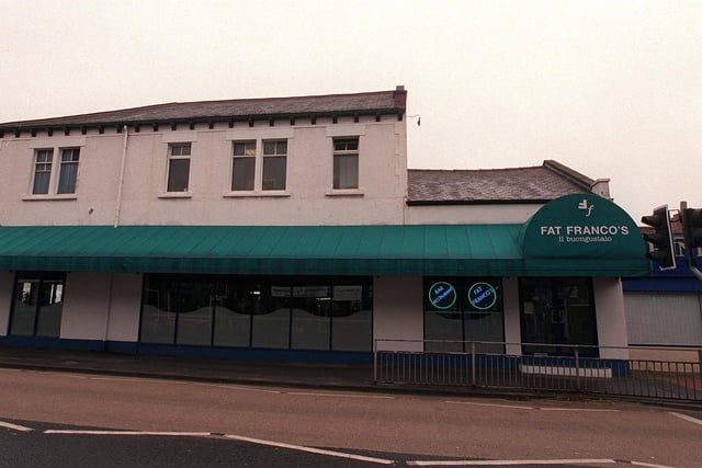 Did you eat here back in the day? Fat Franco's on New Road Side pictured in October 2002.