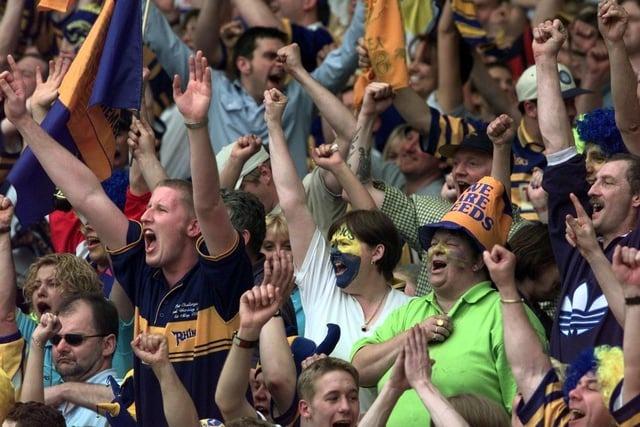 Leeds Rhinos fans enjoyed their day out at Wembley.