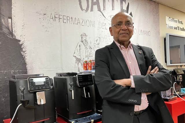 Gaggia UK managing director Raj Beadle.