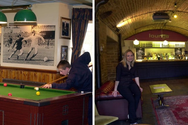 These pictured rewind the close to two decades ago, looking back at life inside Leeds pubs during the early 2000s.
