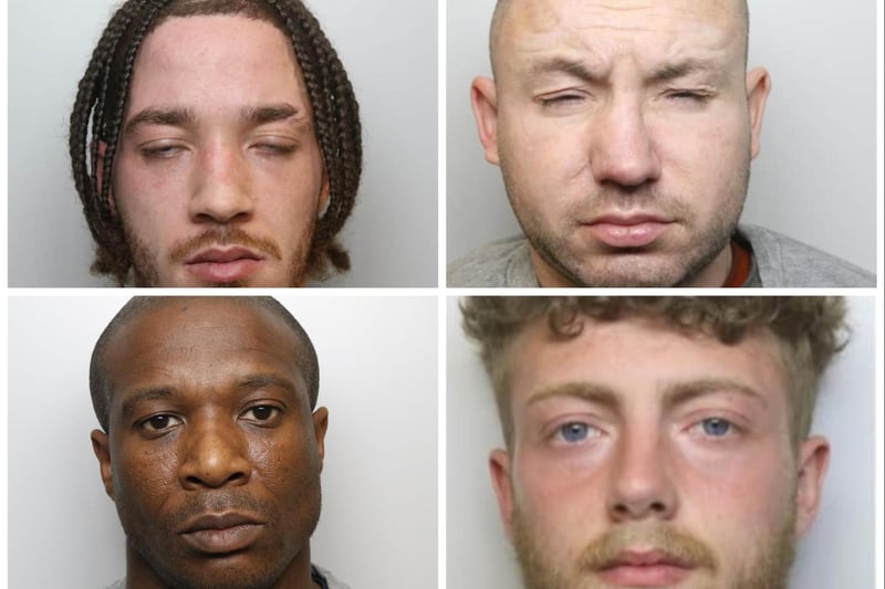 These are the faces of some of those sentenced at Leeds Crown Court in the last seven days.