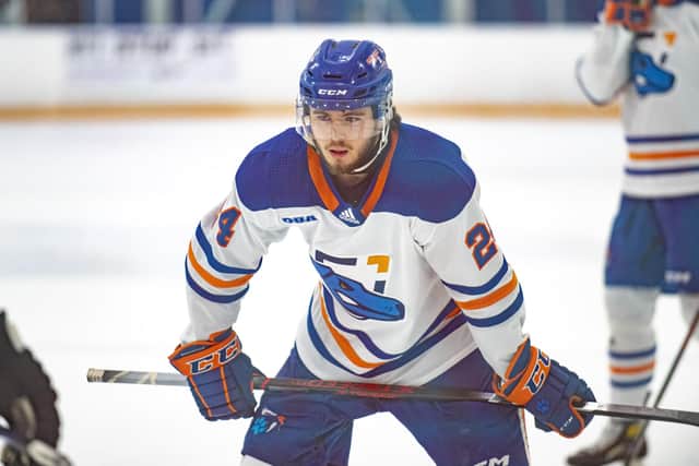 THAT WAS THEN: Cullen McLean - pictured in his time playing for Ontario Tech Ridgebacks in the USports league. Picture courtesy of Ontario Tech Ridgebacks.