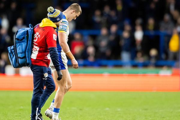 February's Super League player of the month suffered a suspected cracked rib against Warrington, which is likely to mean a lengthy spell on the sidelines. Picture by Allan McKenzie/SWpix.com.