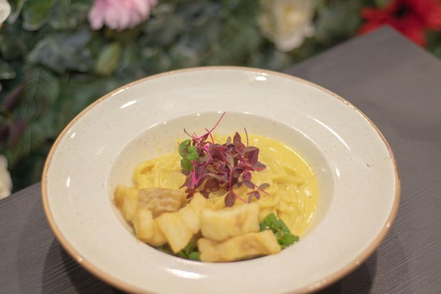 Pasta lovers are in for a treat as the restaurant serves a large selection of pasta dishes