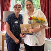 Rebecca Triffit received a prestigious 10-Year Service Award