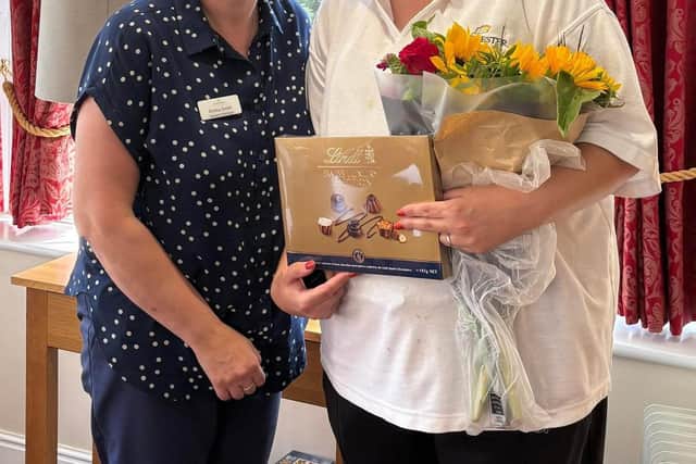 Rebecca Triffit received a prestigious 10-Year Service Award