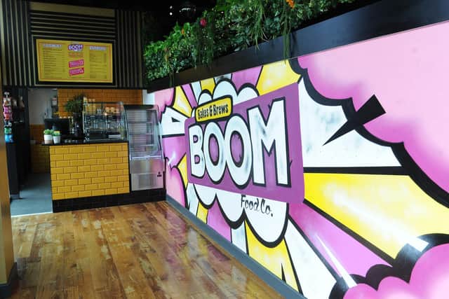 Mad Frans' new food-to-go concept Boom Food Co. serves breakfast and lunch, including its signature jacket potatoes (Photo: Steve Riding)