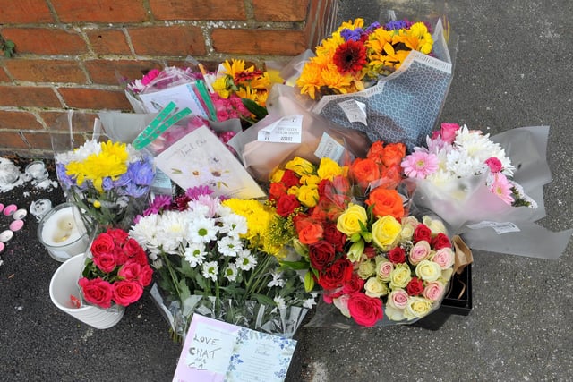 Various tributes have been made since police named Peter as the man who was killed.