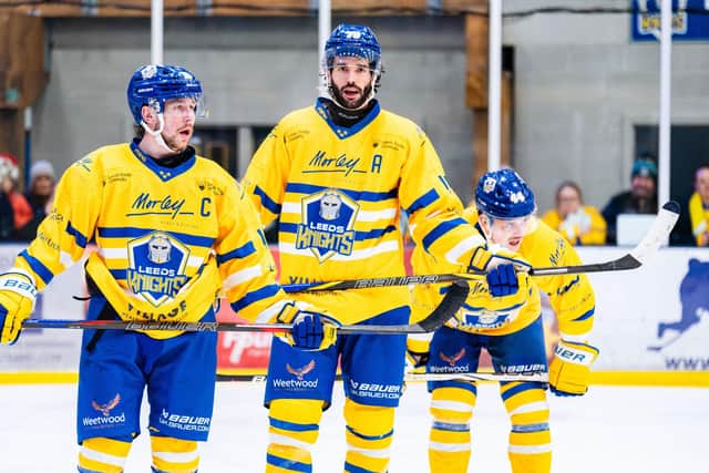 LEADING MAN: Matt Bissonnette's experiencce has proved invaluable during his time at Leeds Knights. Picture: Kev Bland/Knights Media.