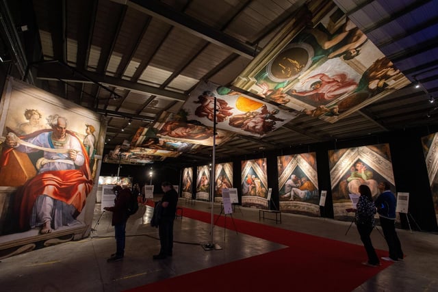 In collaboration with LA-based exhibition production company Special Entertainment  Events, Inc. (SEE), and Fever, the leading entertainment discovery platform, Michelangelo’s Sistine Chapel: The Exhibition is now launching in Leeds at Versa Studios.