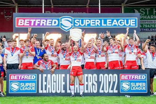 Betfred reckon Saints will do it again and retain the league leaders' shield. Odds to finish top: 2/1.