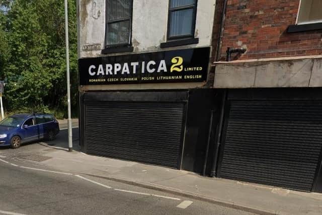 Carpatica Ltd, on Tong Road in Farnley. Picture from Google Maps (2023)
